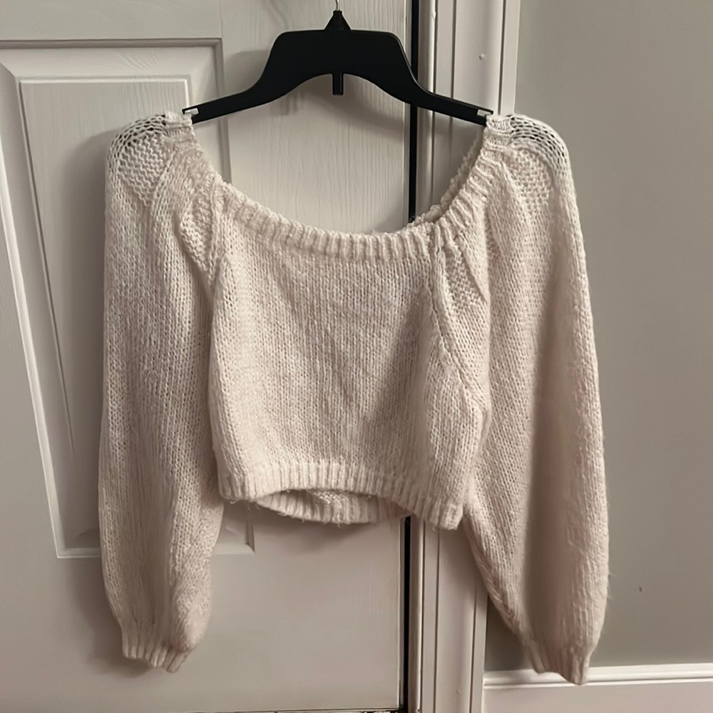 cropped sweater!
